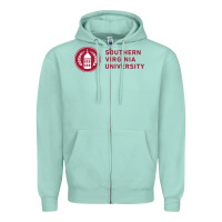 Seafoam southern virginia university Zipper Hoodie - linhVisuals