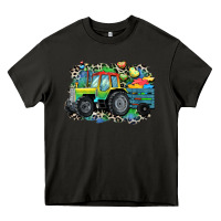 Asphalt Autism farm tractor Heavy Core Tee - CowGirlArtShop