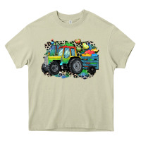 Mossy Autism farm tractor Heavy Core Tee - CowGirlArtShop