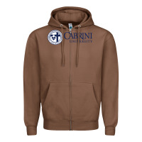 Chestnut cabrini Zipper Hoodie - linhVisuals