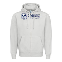 Dove Grey cabrini Zipper Hoodie - linhVisuals