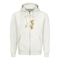Oatmeal Heather jesse malin  music Zipper Hoodie - linhVisuals