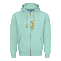 Seafoam jesse malin  music Zipper Hoodie - linhVisuals