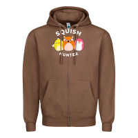 Chestnut cute unicorn squish hunter squishmallow costume Zipper Hoodie - linhVisuals