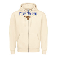 Sandshell vintage fort worth texas flag men women kids Zipper Hoodie - linhVisuals