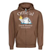 Chestnut official duck hunter rubber duck cruisingducks t shirt Zipper Hoodie - linhVisuals