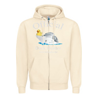 Sandshell official duck hunter rubber duck cruisingducks t shirt Zipper Hoodie - linhVisuals