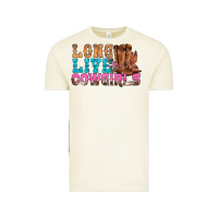 Vintage Arctic Western Long Live Cowgirls With Roses Vintage Tee - BundleAndBundleShop