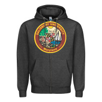 Salisbury University Vectorized Zipper Hoodie | Teevron