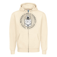 Sandshell Benedictine University Zipper Hoodie - linhVisuals