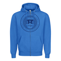 True Royal Brandeis University Zipper Hoodie - linhVisuals
