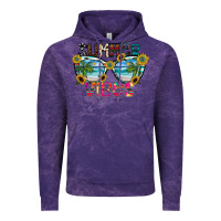 Cloud Purple Summer Vibes Vintage Hoodie - CowhideDigitalArt