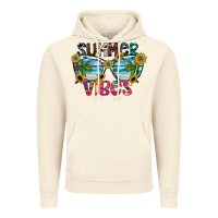 Vintage Artic Summer Vibes Vintage Hoodie - CowhideDigitalArt