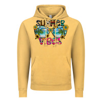 Vintage Mustard Summer Vibes Vintage Hoodie - CowhideDigitalArt