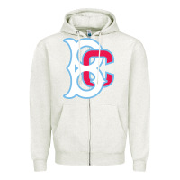 Oatmeal Heather brooklyn Zipper Hoodie - linhVisuals