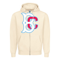 Sandshell brooklyn Zipper Hoodie - linhVisuals