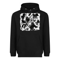 Black cowhide 5 Heavyweight Hoodie - RanaPortraitStore