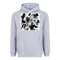 Heather Grey cowhide 5 Heavyweight Hoodie - RanaPortraitStore