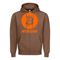 Chestnut my bitcoin Zipper Hoodie - linhVisuals