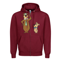 Yogi Bear Zipper Hoodie | Teevron