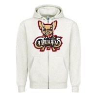 Oatmeal Heather el paso chihuahuas e1a95f Zipper Hoodie - linhVisuals