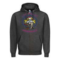 Charcoal Heather Los Pollos de Hermanos Zipper Hoodie - linhVisuals