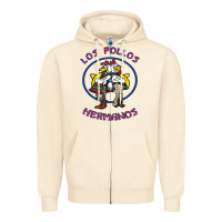 Sandshell Los Pollos de Hermanos Zipper Hoodie - linhVisuals