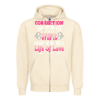 Sandshell correction officers wife sentenced to a life of love Zipper Hoodie - linhVisuals