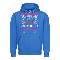 True Royal correction officers wife sentenced to a life of love Zipper Hoodie - linhVisuals