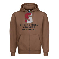 Chestnut springfield college Zipper Hoodie - linhVisuals