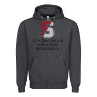 Smoke springfield college Zipper Hoodie - linhVisuals