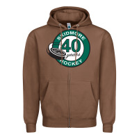 Chestnut skidmore+anniversary Zipper Hoodie - linhVisuals