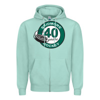 Seafoam skidmore+anniversary Zipper Hoodie - linhVisuals