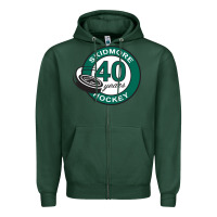 Sports Green skidmore+anniversary Zipper Hoodie - linhVisuals