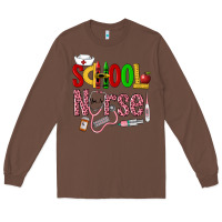 Chestnut School Nurse Long Sleeve Tee - LillyAllenDesigns