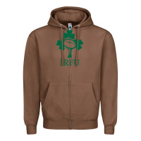Chestnut irfu Zipper Hoodie - linhVisuals