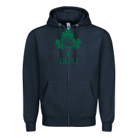 Navy irfu Zipper Hoodie - linhVisuals