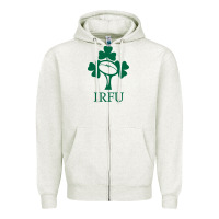 Oatmeal Heather irfu Zipper Hoodie - linhVisuals