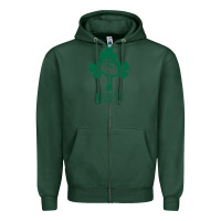 Sports Green irfu Zipper Hoodie - linhVisuals