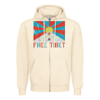 Sandshell free tibet Zipper Hoodie - linhVisuals