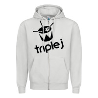 Triple J Zipper Hoodie | Teevron