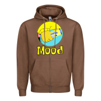 Chestnut twisted tea mood Zipper Hoodie - linhVisuals
