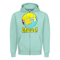 Seafoam twisted tea mood Zipper Hoodie - linhVisuals