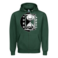 Sports Green unus annus Zipper Hoodie - linhVisuals