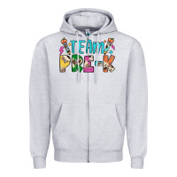 Heather Grey team pre k Zipper Hoodie - JahusDesignShop