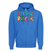 True Royal team pre k Zipper Hoodie - JahusDesignShop