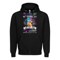 Black november girl make no mistake my personality funny Zipper Hoodie - linhVisuals