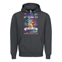 Smoke november girl make no mistake my personality funny Zipper Hoodie - linhVisuals