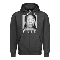 Charcoal Heather free meek mans Zipper Hoodie - linhVisuals