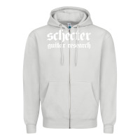 Dove Grey guitar research music company Zipper Hoodie - linhVisuals